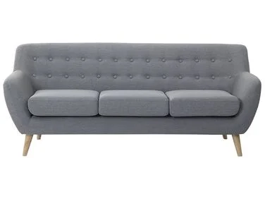 Sofa 3-seter MOTALA Lysegrå v:7101069