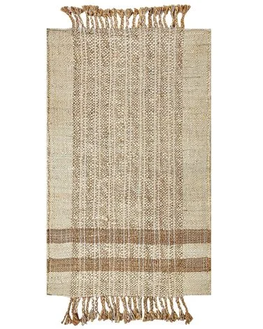 Teppe ORTAOBA Beige 80 x 150 cm Jute v:5464166 Teppe ORTAOBA Beige 80 x 150 cm Jute v:5464166