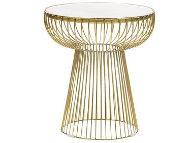 Sidebord CHEYNES Marmor Gull v:9778596