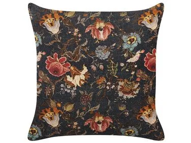 Pyntepute RAMONDA 45 x 45 cm Fløyel Flerfarget Blomstermønster v:7824326