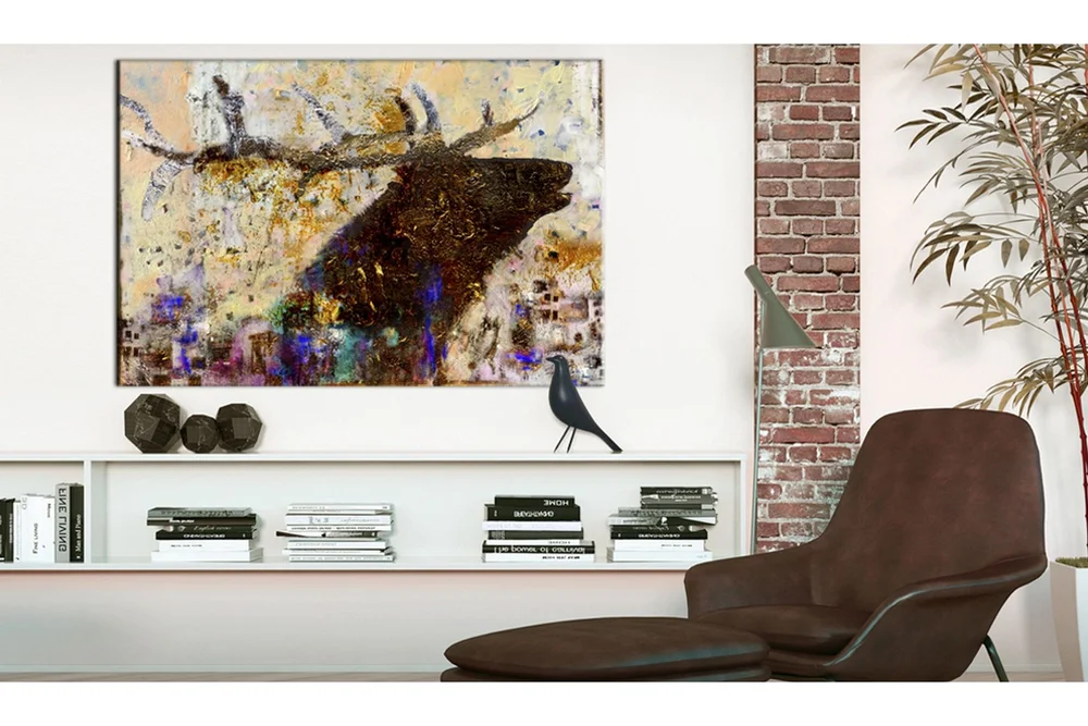 Tavle Golden Stag 90X60 v:1371961