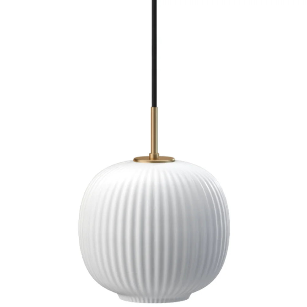 Vibra Pendel 18 cm, Opalhvit v:934836