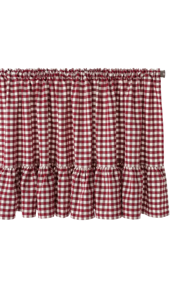 Gardinkappe Mimi Check – Rød – Tekstiler | m v:5667657 Gardinkappe Mimi Check – Rød – Tekstiler | m v:5667657