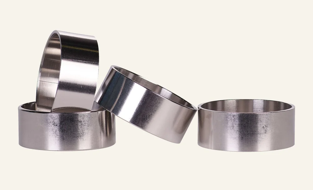 4 pk serviettringer sølv – ø4,5 v:1098133 4 pk serviettringer sølv – ø4,5 v:1098133