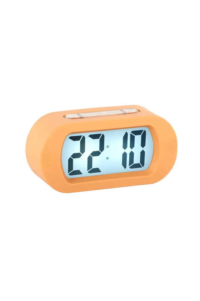 Alarmklokke Gummy – Orange – Dekor | m v:9839212