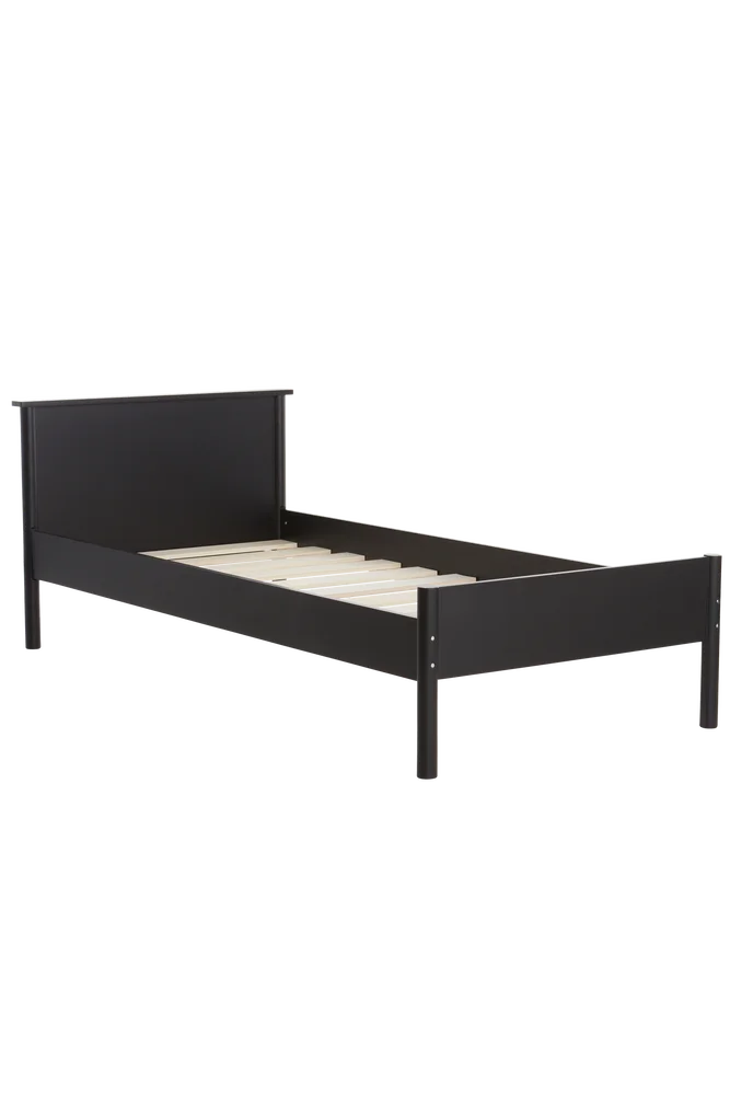 GIRONA barneseng 90×200 cm – Svart – Barnerom | m v:7763185 GIRONA barneseng 90×200 cm – Svart – Barnerom | m v:7763185
