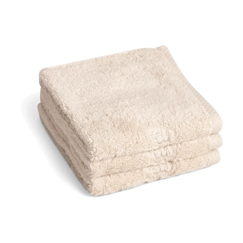 Sand Terry vaskeklud 3-pakn. v:1937104