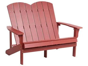 Hagebenk ADIRONDACK 125 cm Rød v:3886619