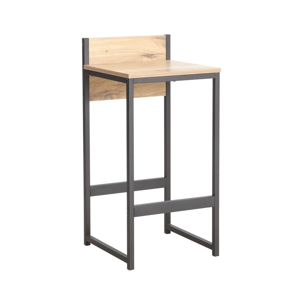Barstol HOME4YOU Hannes 38x38x80 cm rustikk melamin v:6313721 Barstol HOME4YOU Hannes 38x38x80 cm rustikk melamin v:6313721