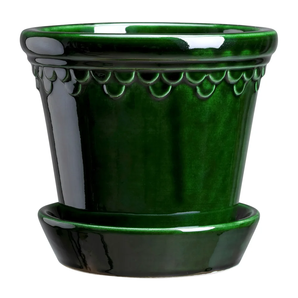 enhavn krukke glassert Ø14 cm v:8148187