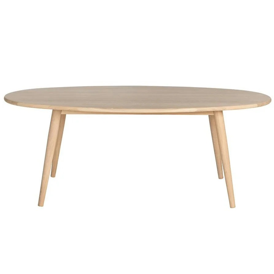 Symphony 08 Salongbord Ø120 cm, Hvitoljet Eik v:4746232