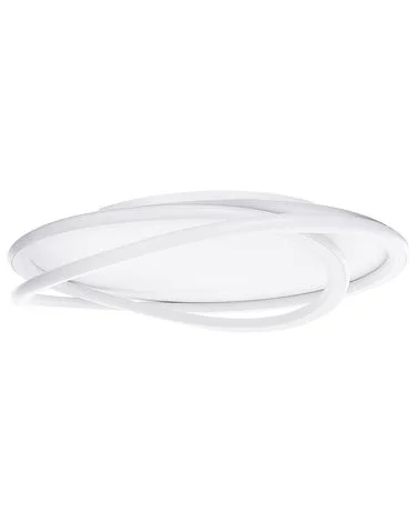 LED-taklampe LEYLAN Med fjernbetjening Med dimmer Hvit v:4072224