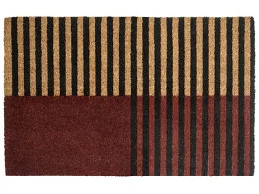 Dørmatte TUKSUK Brun/beige 50 x 80 cm Kokosfiber v:9440622 Dørmatte TUKSUK Brun/beige 50 x 80 cm Kokosfiber v:9440622