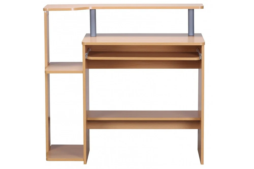 Bozanich Skrivebord 94 cm med Oppbevaring Hyller v:8757934