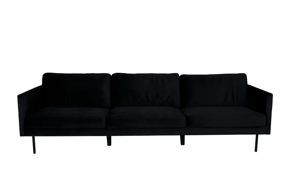 Zoom 3-seter Sofa Fløyel v:1706746