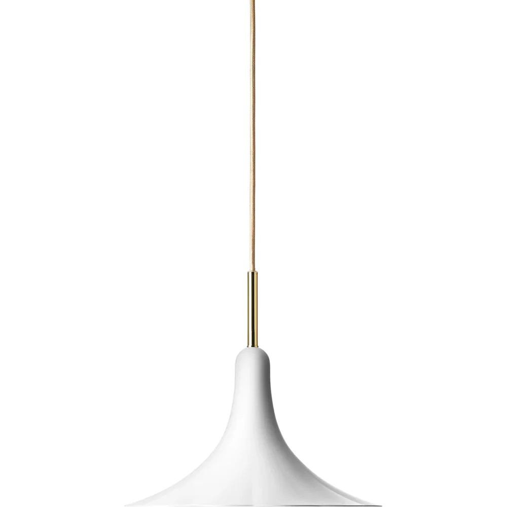 Petalii 1 Pendel 280 mm, Hvit / Messing v:8979913