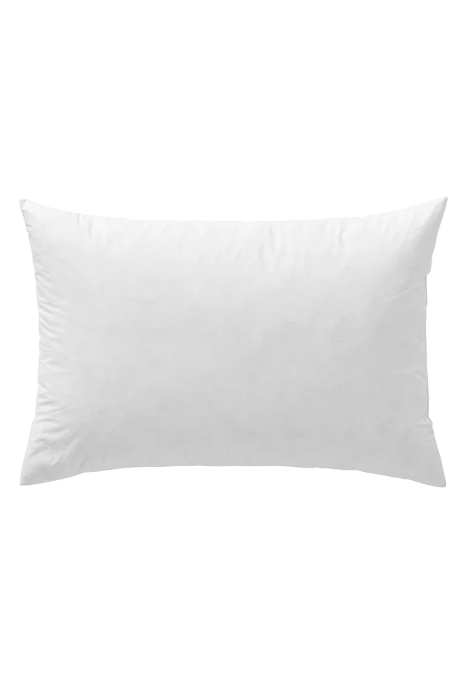 Innerpute med fjærfyll 60x40 cm - Hvit - Tekstiler | m v:2214146