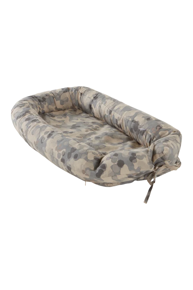 CARA MINI babynest i lin - Grå - Barnerom | m v:6301531