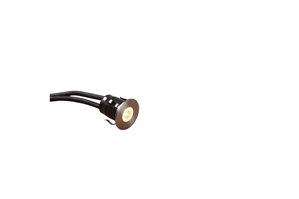 Terrassebelysning Heissner Smart Light Rustfritt Stål 1W, Varmhvit v:2607707 Terrassebelysning Heissner Smart Light Rustfritt Stål 1W, Varmhvit v:2607707