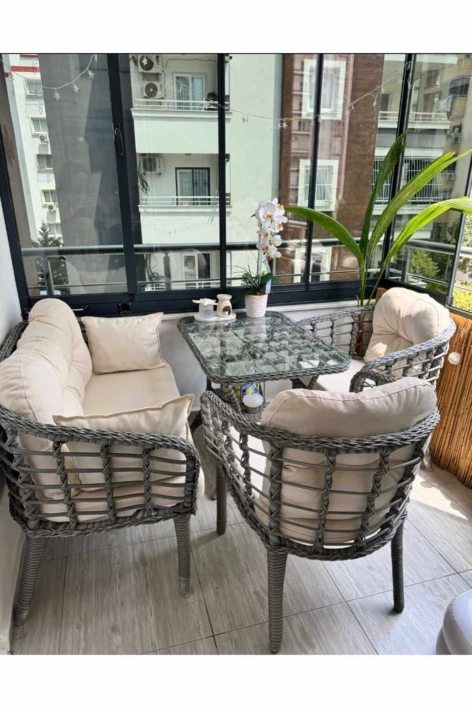 Garden Lounge Set Atelier Del Sofa Mink v:8943006