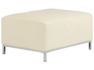 Fotskammel OSLO Ekte skinn Lys beige v:6957205 Fotskammel OSLO Ekte skinn Lys beige v:6957205
