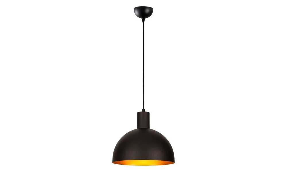 Taklampe Zephyra Svart / Gull v:7437124