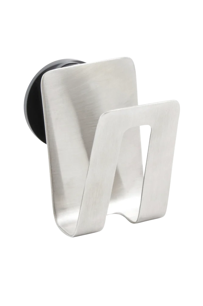 Holder for oppvasksvamp – Sølv – Kjøkken & husholdning | m v:6867389