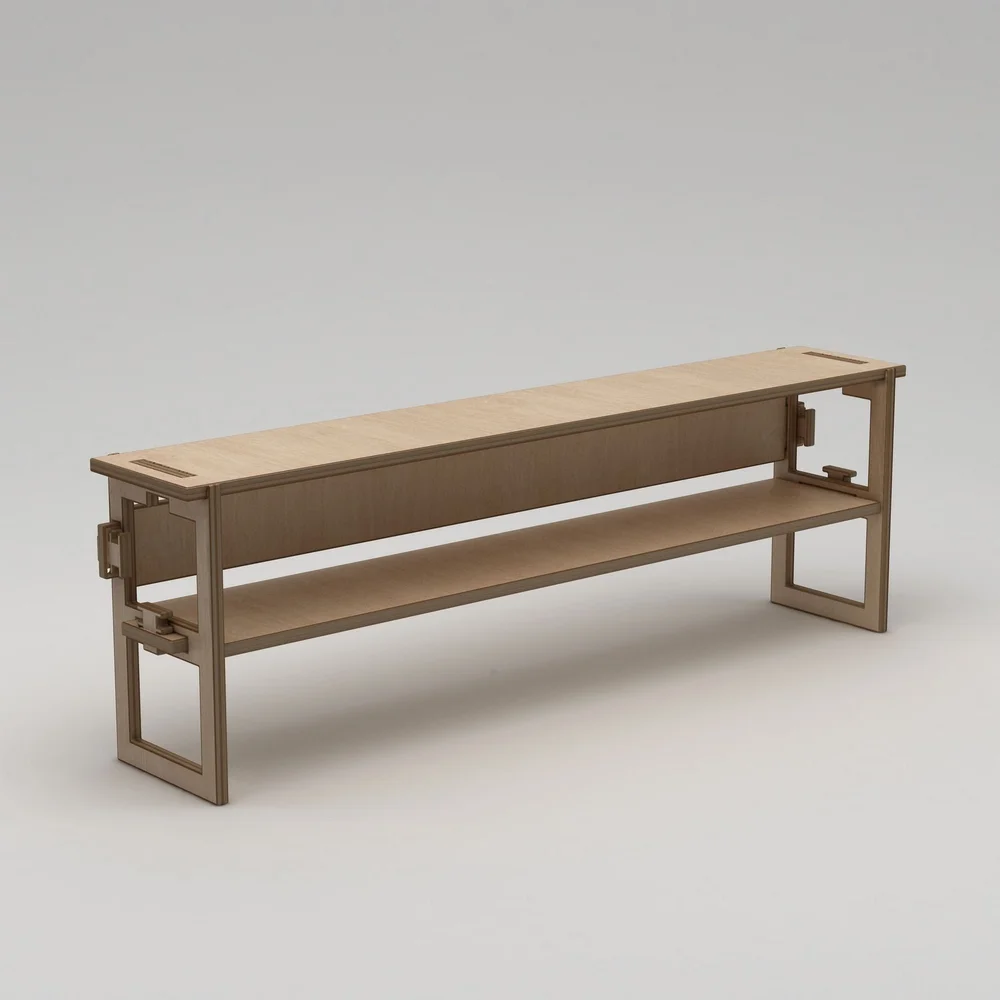 Mopira TV-benk 220 cm v:1546862