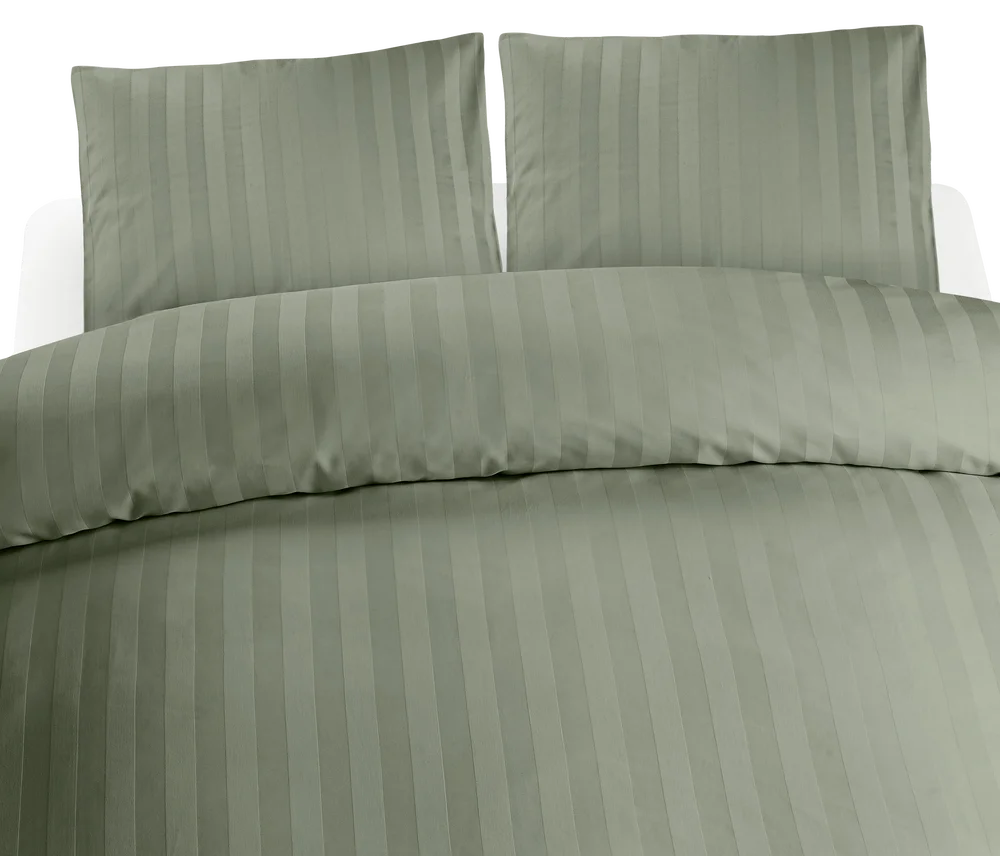 3-delt Sett Satin Dobbelt – Grønn – Tekstiler | m v:5455893 3-delt Sett Satin Dobbelt – Grønn – Tekstiler | m v:5455893