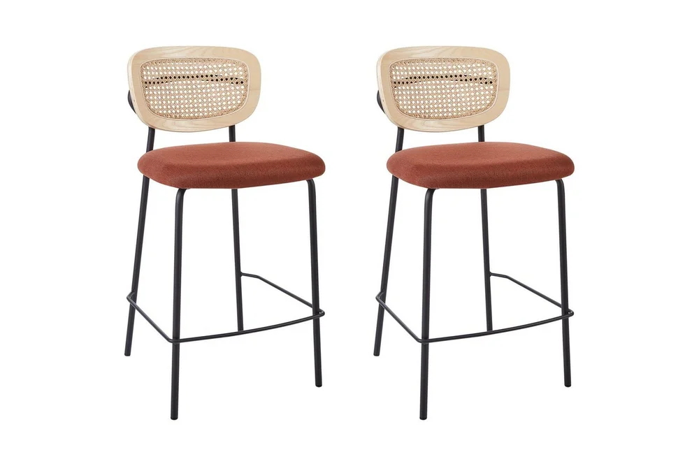Barstol Beliani Mayetta set om 2 Natur-Beige-Svart Natural VALUE_MISSING_18129 v:8326800 Barstol Beliani Mayetta set om 2 Natur-Beige-Svart Natural VALUE_MISSING_18129 v:8326800