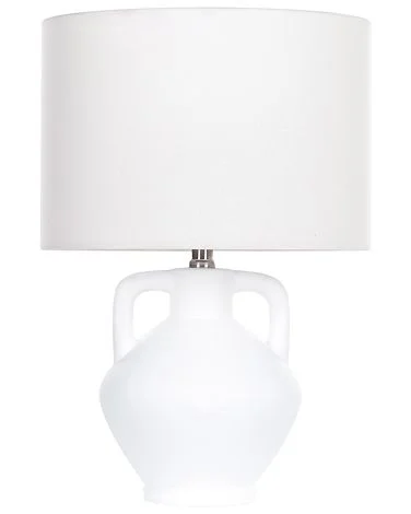 Bordlampe LABRADA Keramikk Hvit v:6868046