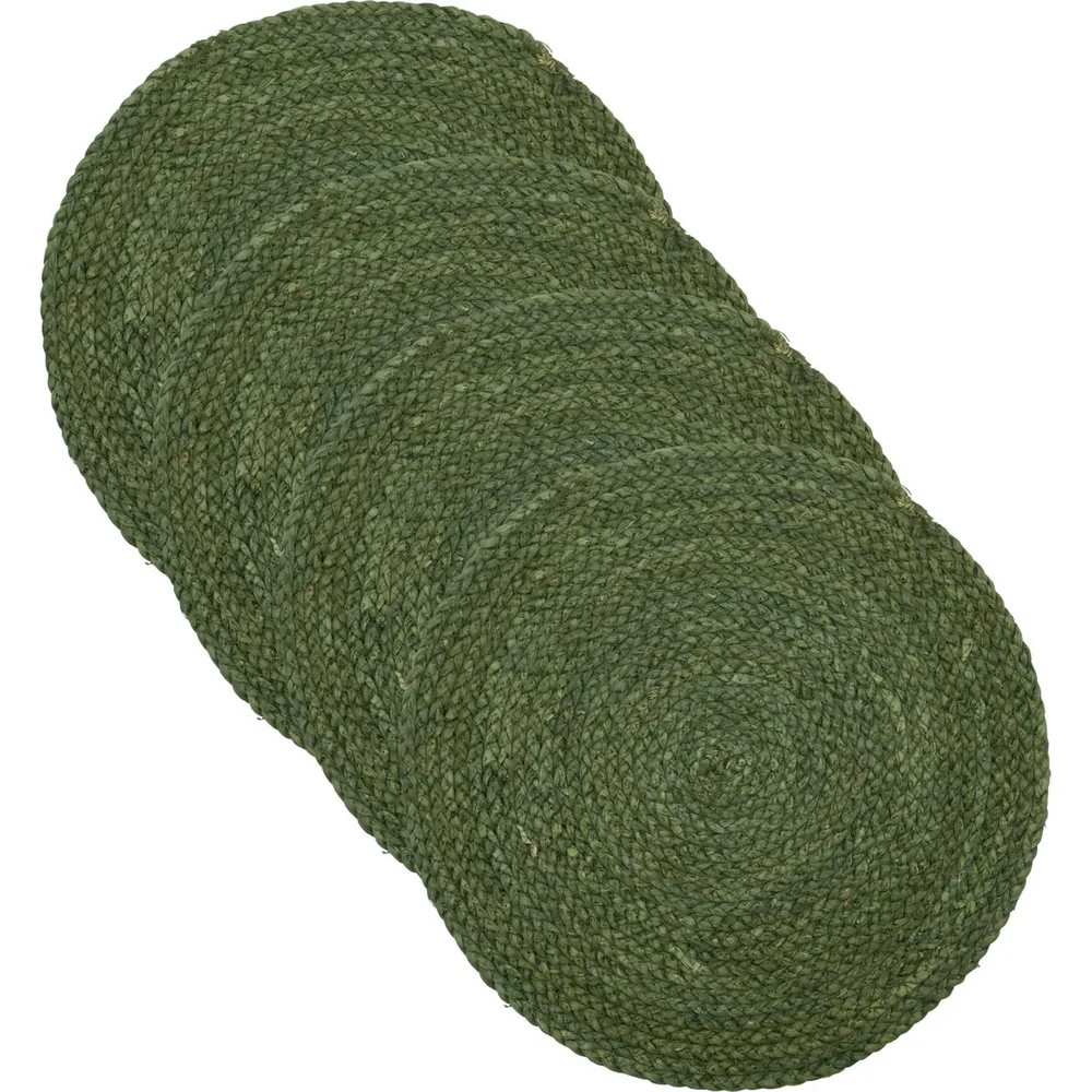 HDCircle Spisebrikke 4-pk 38 cm, Grønn v:302179 HDCircle Spisebrikke 4-pk 38 cm, Grønn v:302179