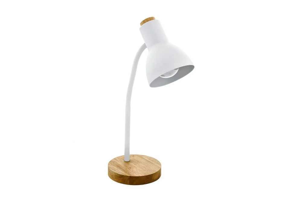 Bordlampe Eglo Veradal Hvit, Brun v:5082163