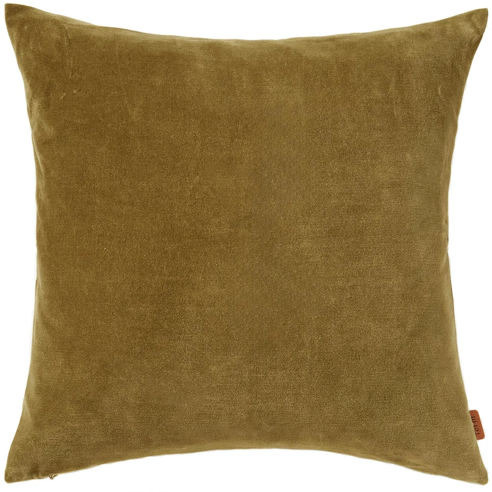 Senti Cushion Pyntepute 50x50 cm, Khaki v:2954239