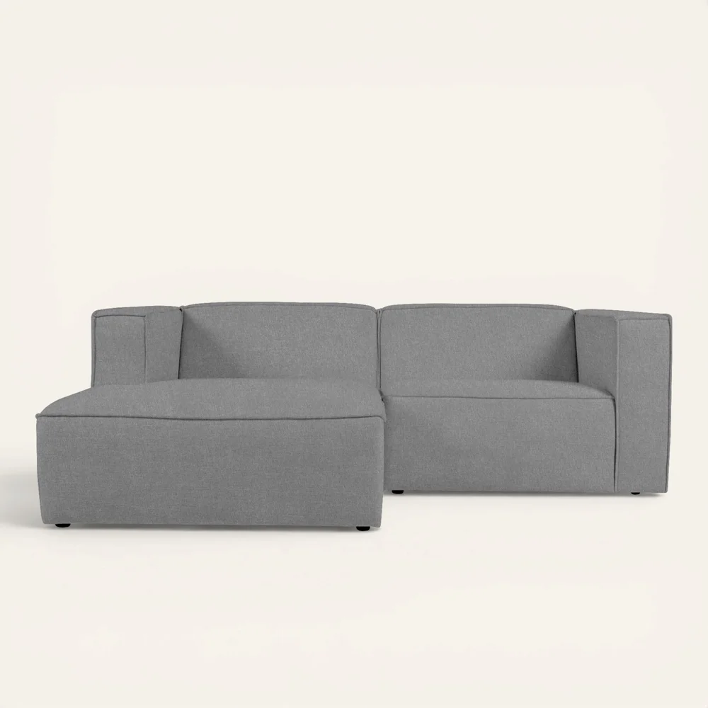 Modulsofa 2 deler sjeselong venstre grå – 224x154x73 cm v:8773280 Modulsofa 2 deler sjeselong venstre grå – 224x154x73 cm v:8773280