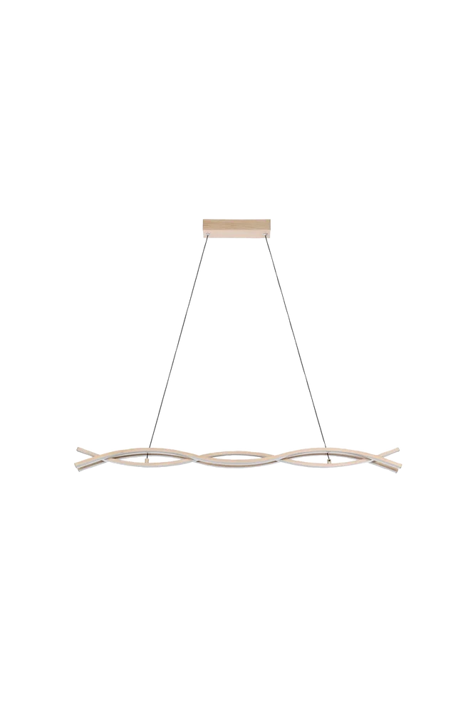 Pendellampe Lasana 4 - Beige - Belysning | m v:5227469
