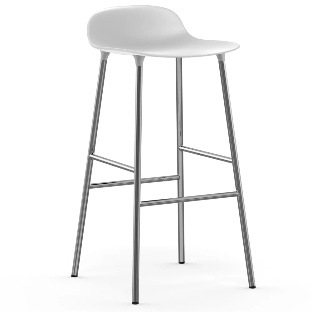 Form barstol forkromede bein 75 cm v:8405877
