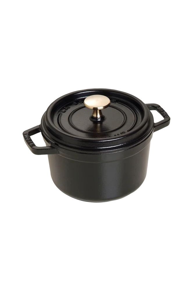 Gryte La Cocotte rund 16 cm, 1,2 l – Svart – Kjøkken & husholdning | m v:3113738