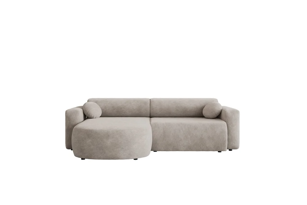 Hanish Sovesofa med Sjeselong 3-seter i Plysj v:4883555