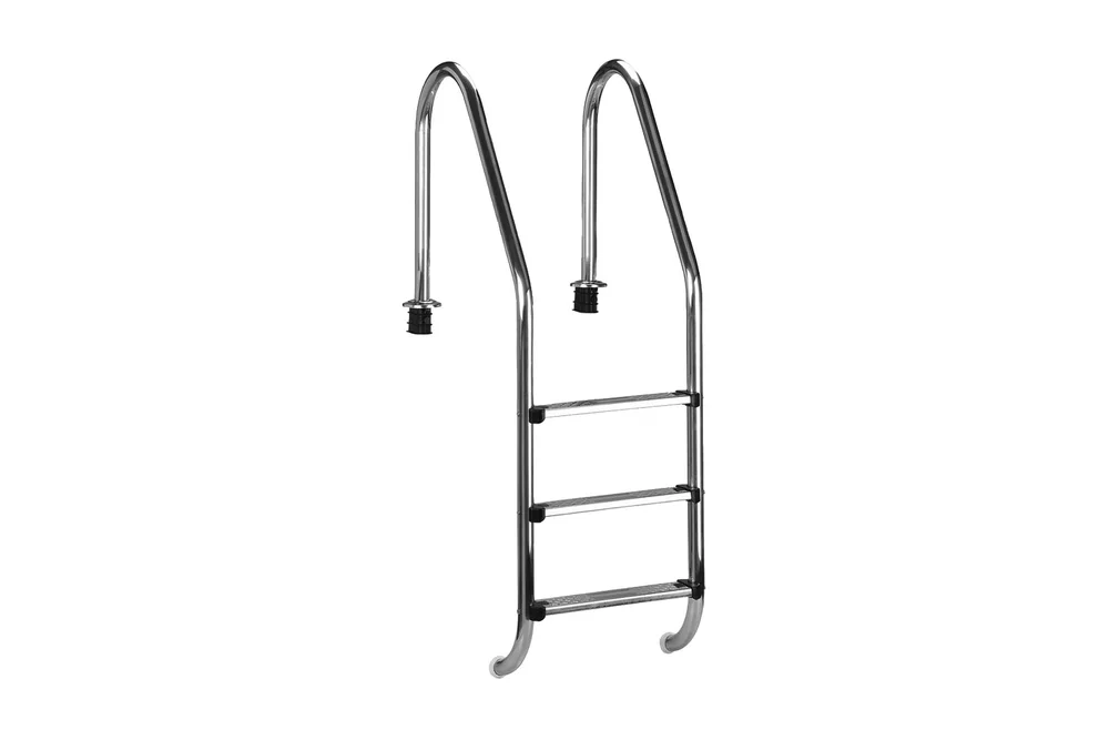 Poolstige Planet Pool Planet Pool rustfri stige for nedgravd pool Silver, Chrome v:8930548
