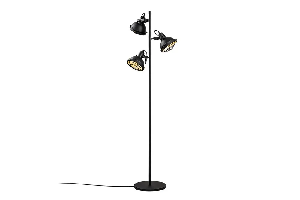 Vegg lampe Vellor Svart v:4316518