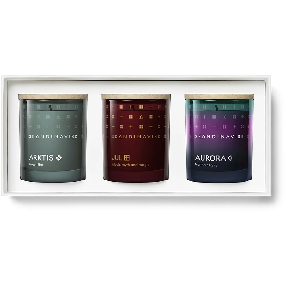 Winter Solstice Duftlyskalender, 3 x 65 g v:6725673