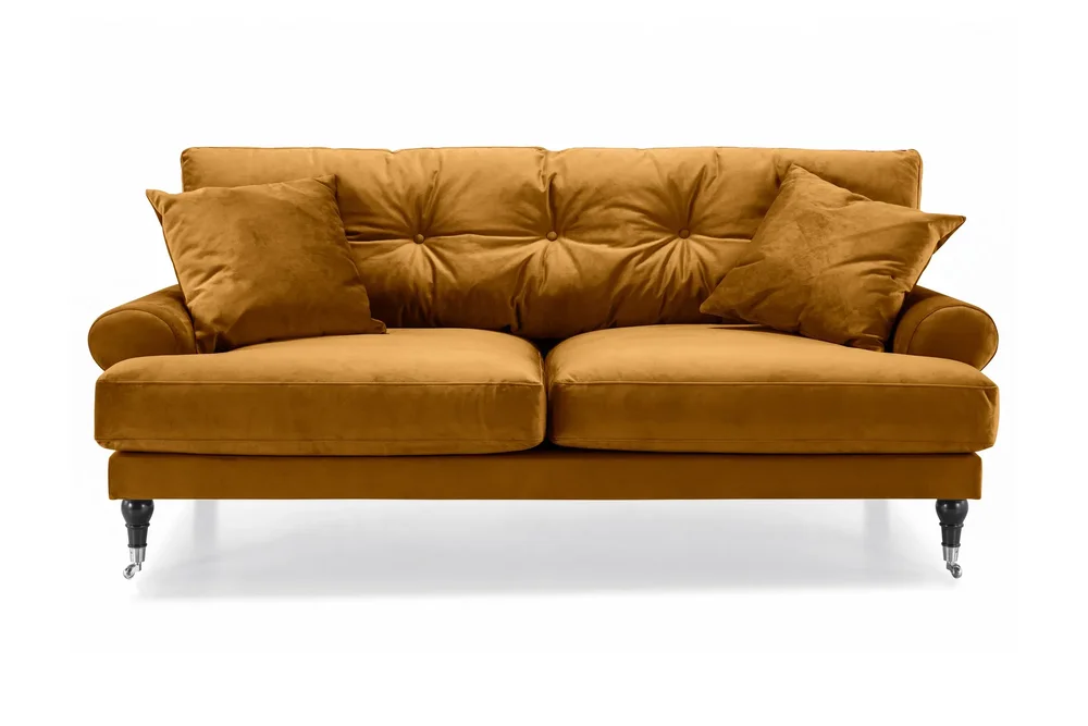 Andrew Sofagruppe 3-seter + 2-seter Sofa + Lenestol + Fotskammel i Fløyel v:3139002 Andrew Sofagruppe 3-seter + 2-seter Sofa + Lenestol + Fotskammel i Fløyel v:3139002