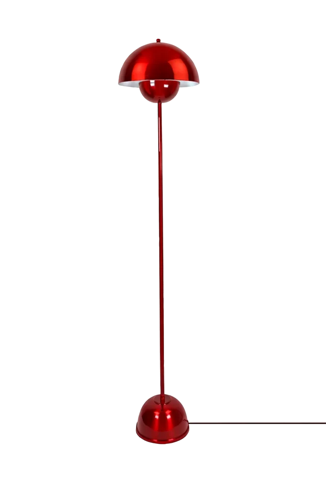 Gulvlampe Eylul – Rød – Belysning | m v:7551271 Gulvlampe Eylul – Rød – Belysning | m v:7551271
