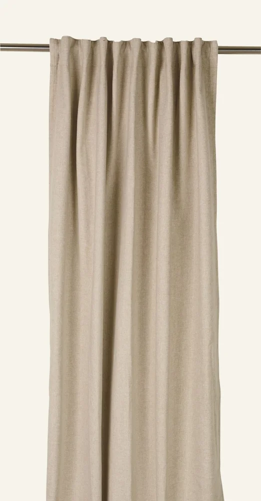 Lysdempende gardin beige – 140x240cm 7cm v:6867920