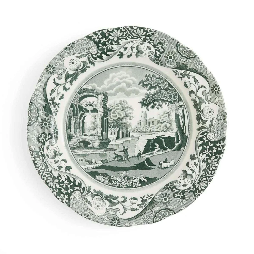 Heritage Green Italian Middagstallerken 27 cm, Grønn v:3426760