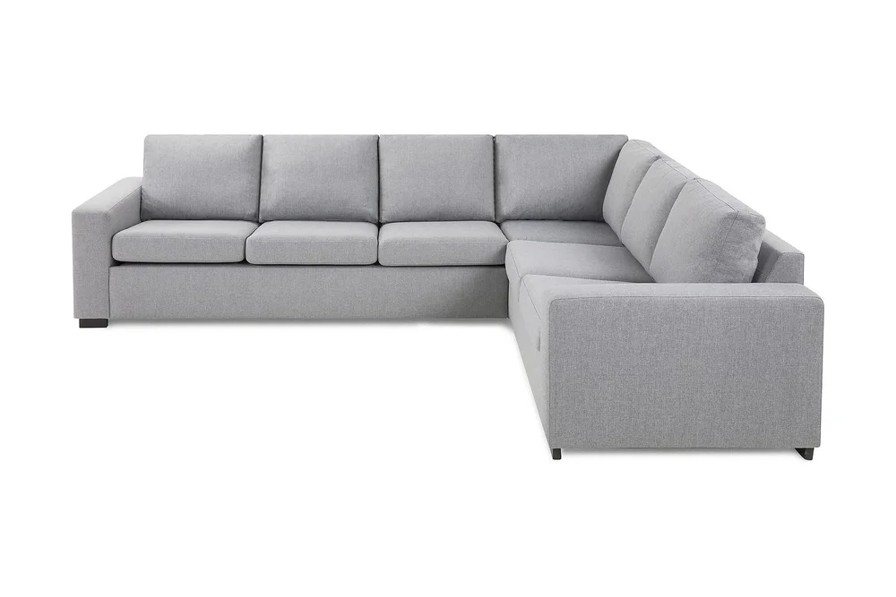 Crazy 5-seters Vendbar L-formet Large Hjørnesofa i Stoff v:1143738