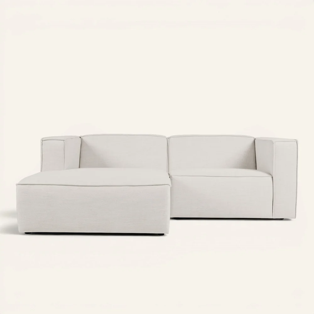 Modulsofa 2 deler sjeselong venstre natur – 224x154x73 cm v:6109665 Modulsofa 2 deler sjeselong venstre natur – 224x154x73 cm v:6109665
