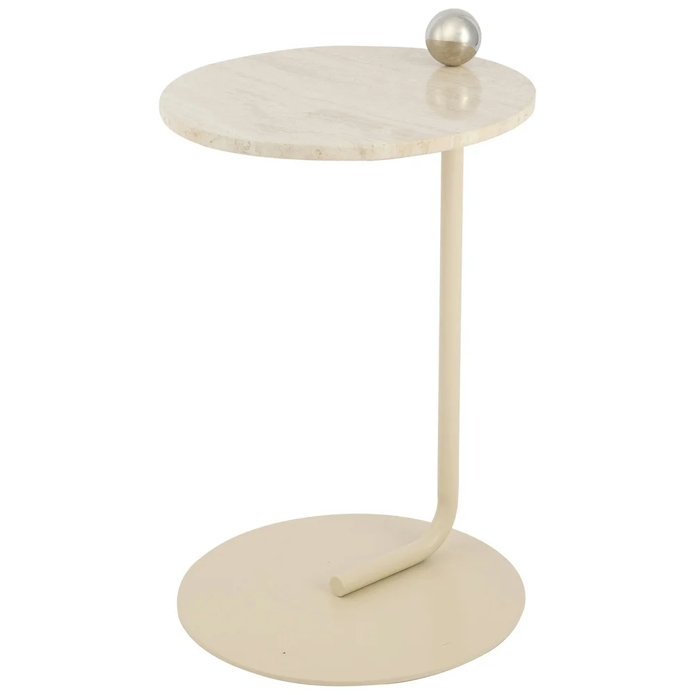 Castellum Sidebord, Travertin / Light Sand v:8127984