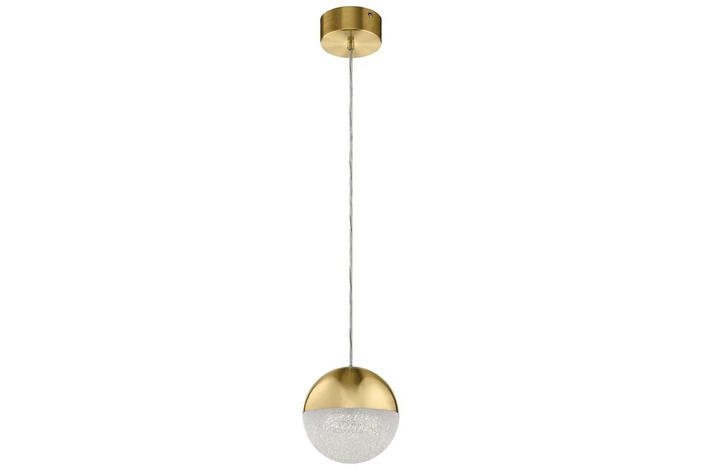 Hengelampe Kichler Moonlit Champagnegull v:7224459